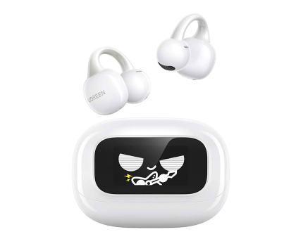 Słuchawka bezprzewodowa UGREEN Słuchawki dokanałowe TWS ClipBuds WS208  białe